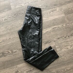 Faux Leather Leggings |‎ Size M